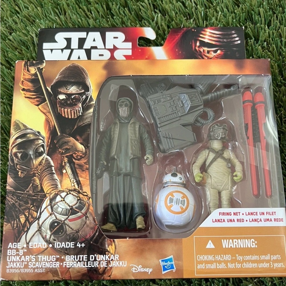 Disney Star Wars Jakku Scavenger Action Figures - Black, Gray, Orange